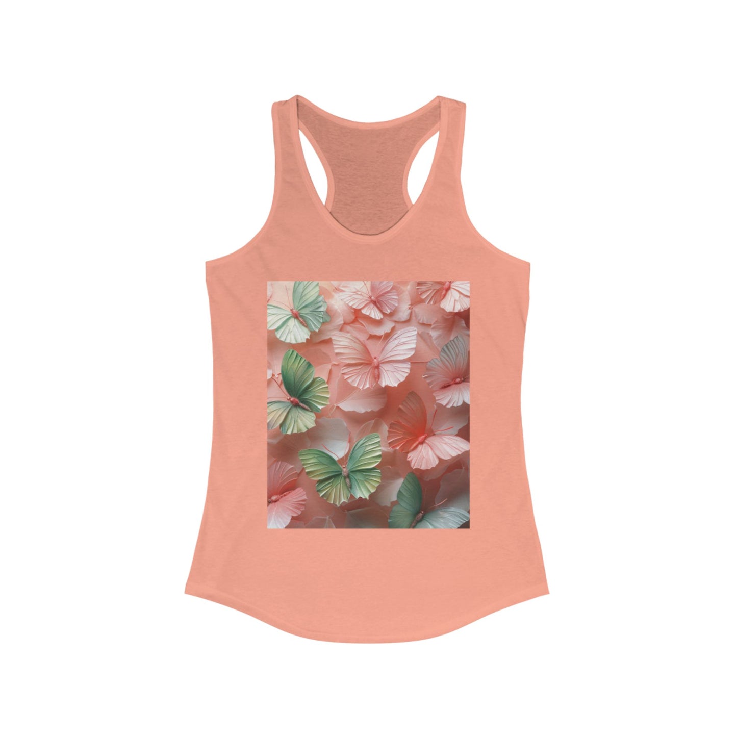 Flutter & Flow | Women's Razorback White T-Shirts with Artistic Butterflies 2