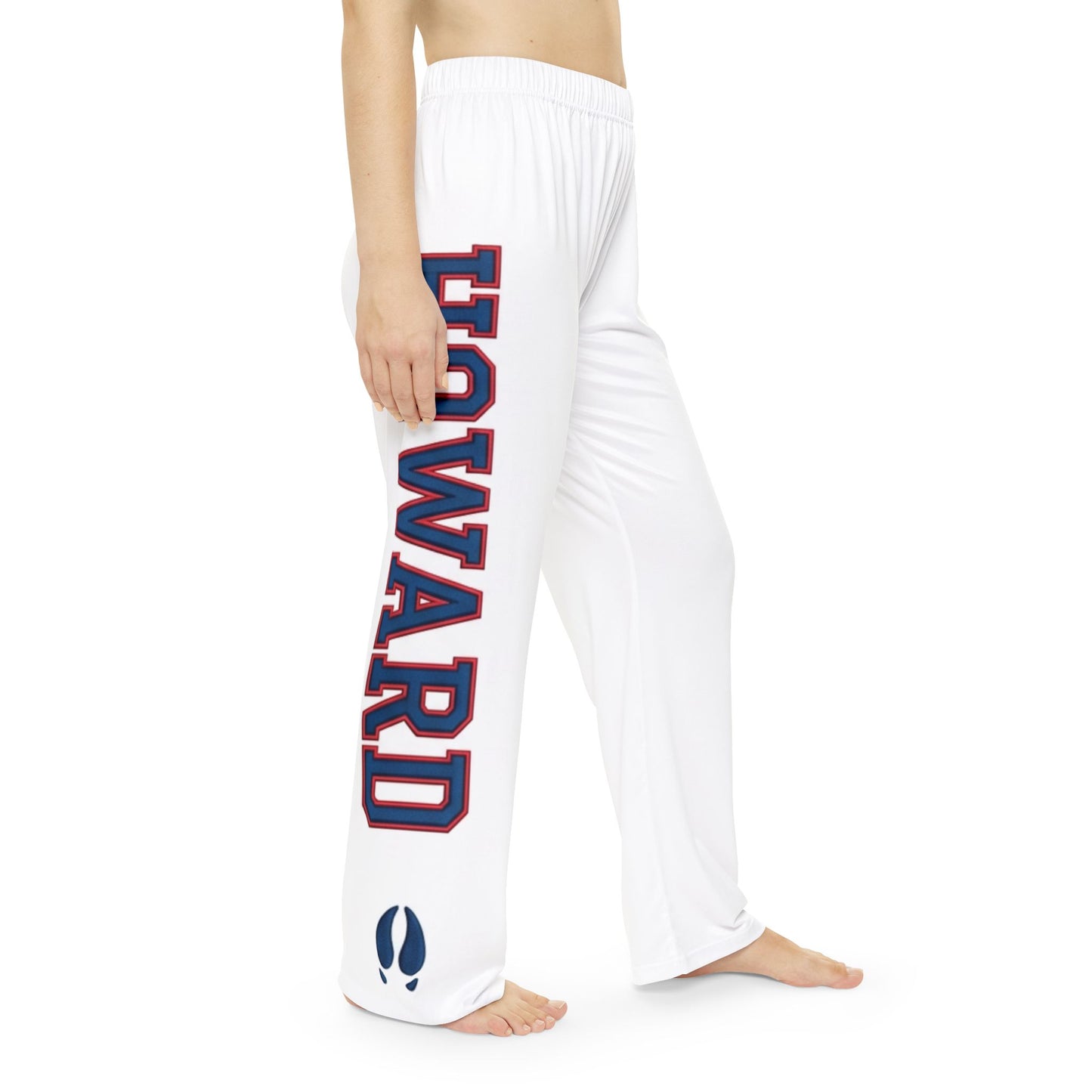 Howard-Inspired Women’s Pajama Pants | HBCU Lounge Bottoms