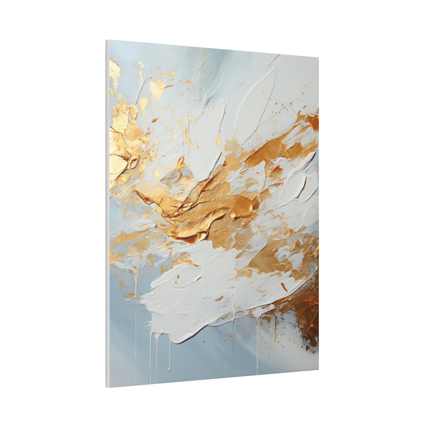 Acrylic Abstract Canvas Print - Richly Textured Artistry