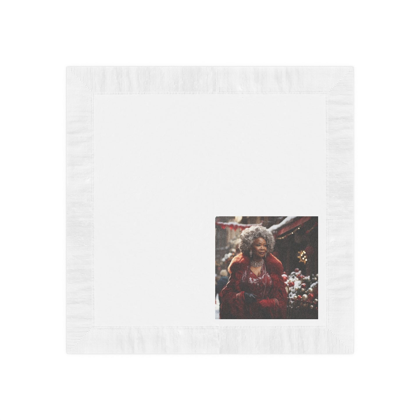 Regal Queen Claus Napkin Set 7