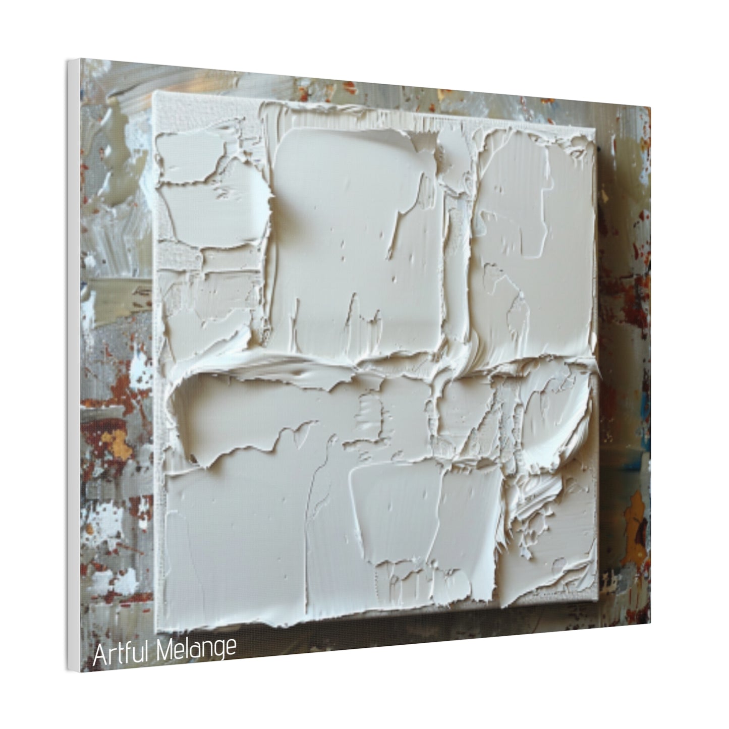 Primary Elegance: A Symphony of Sophistication Canvas Print