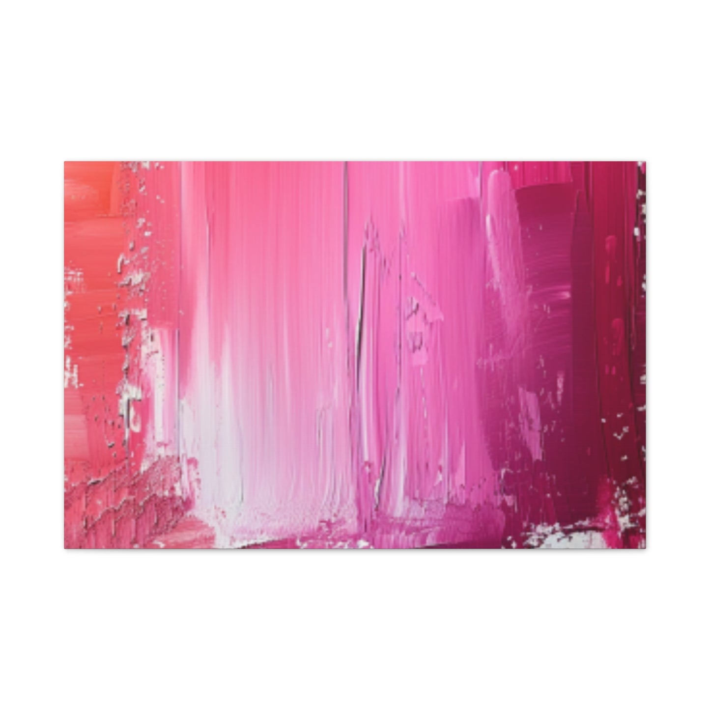 In The Pink: A Symphony of Sophistication Canvas Print