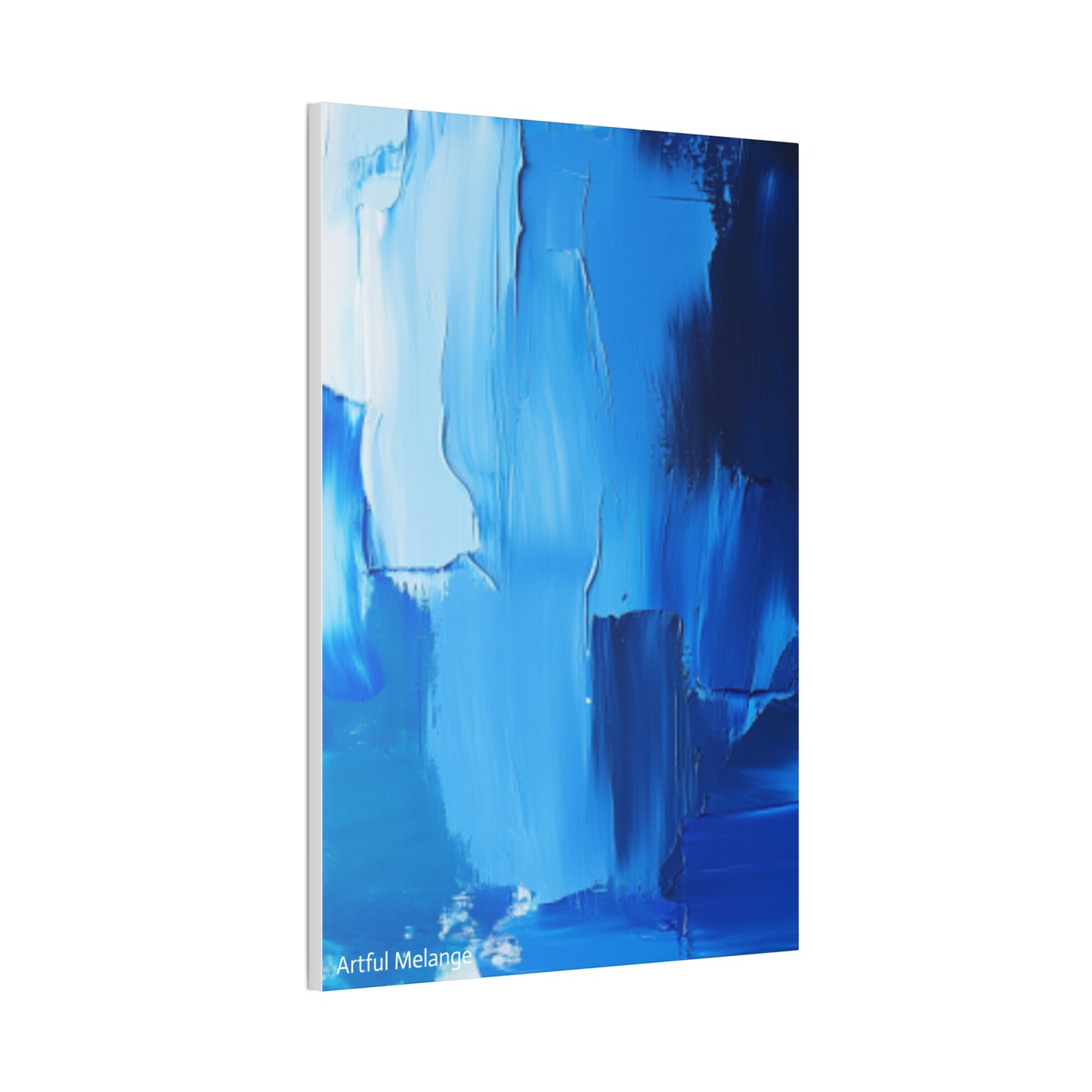 Acrylic Abstract Canvas Print - Richly Textured Artistry