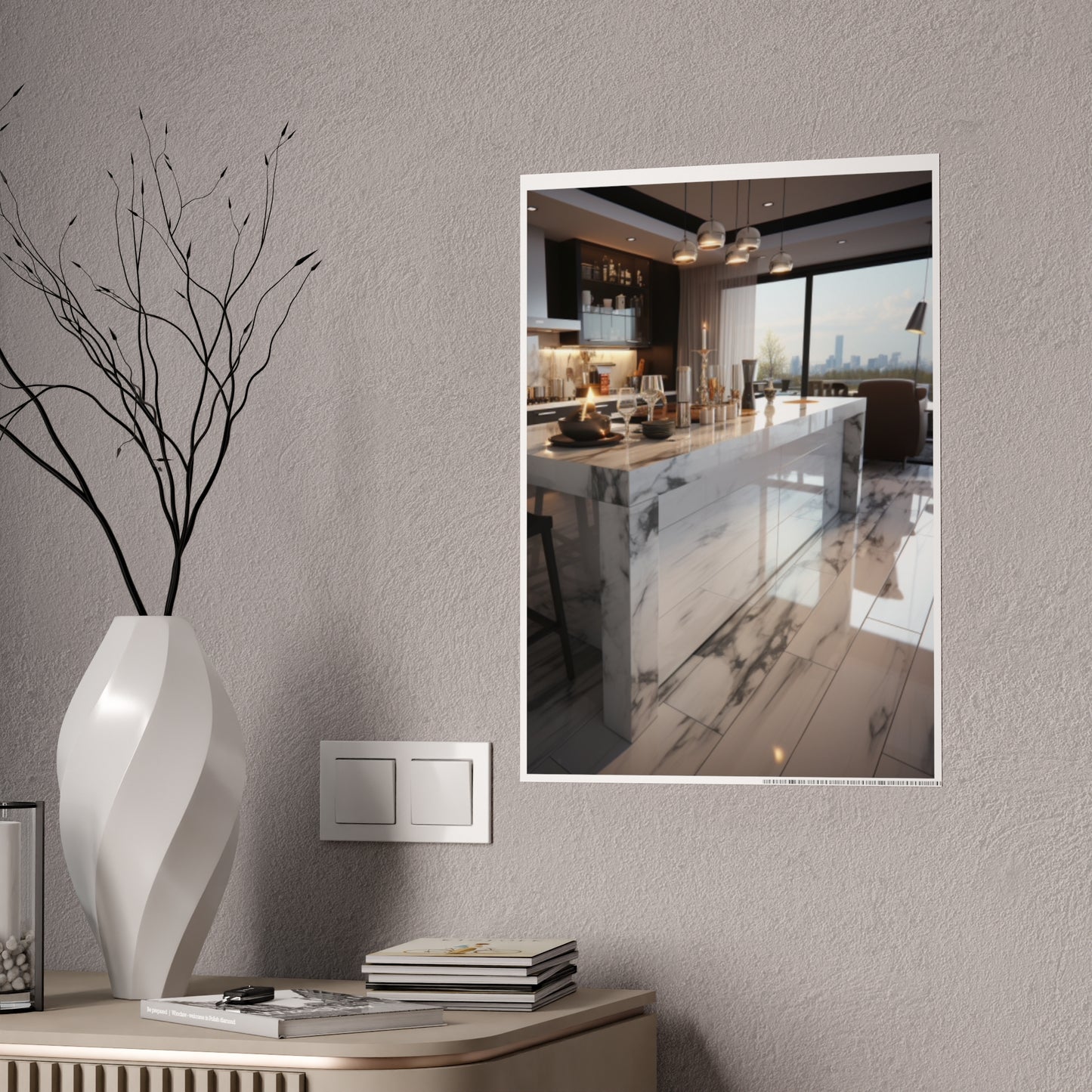 Exquisite Modern Kitchen Poster