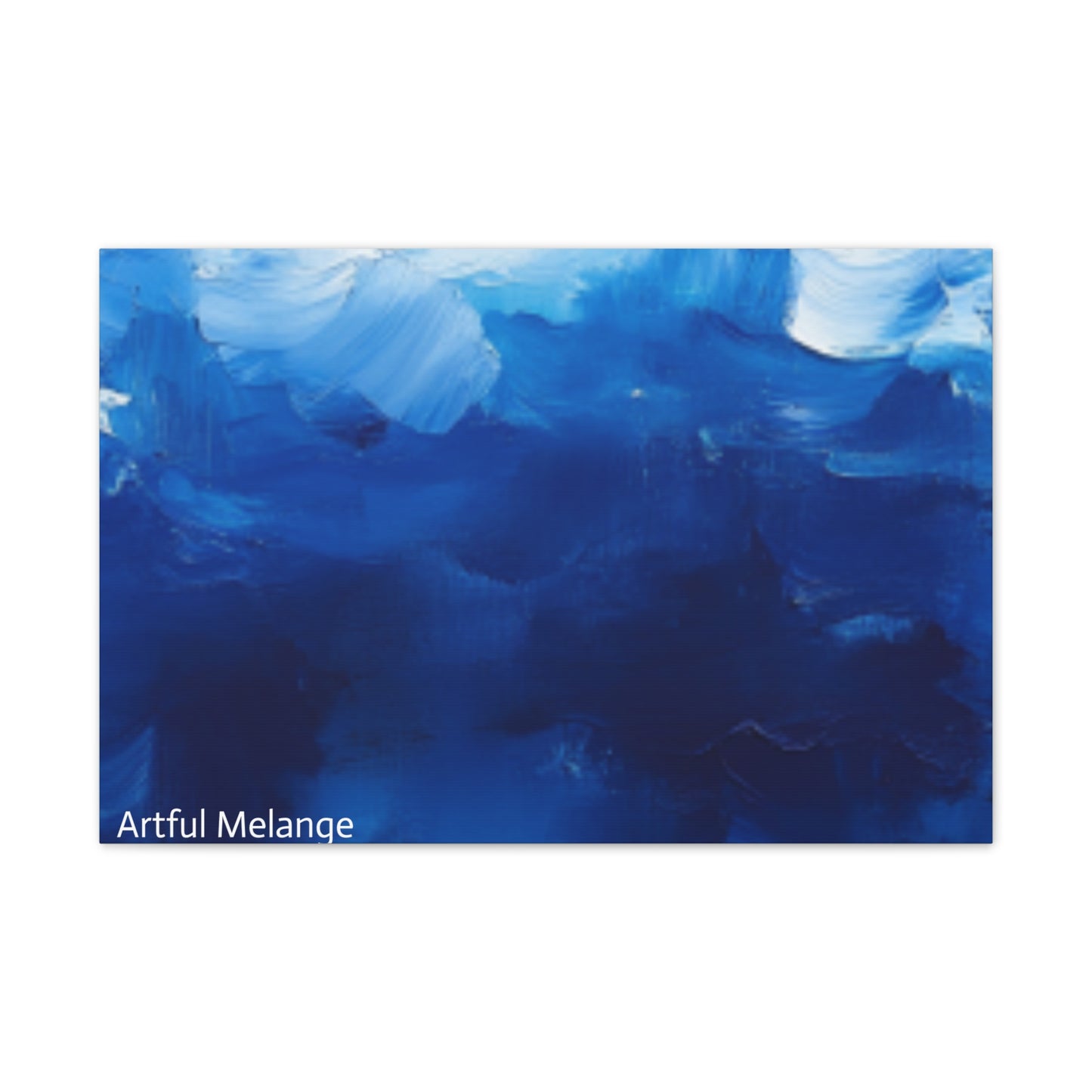 Acrylic Abstract Canvas Print - Richly Textured Artistry