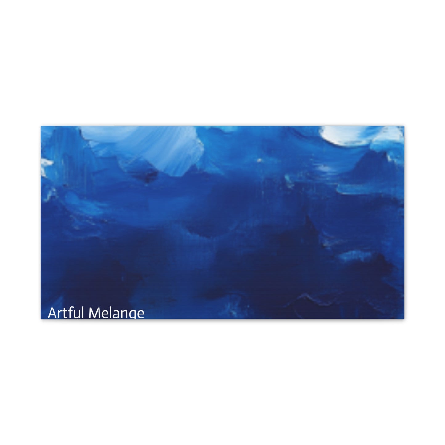 Acrylic Abstract Canvas Print - Richly Textured Artistry