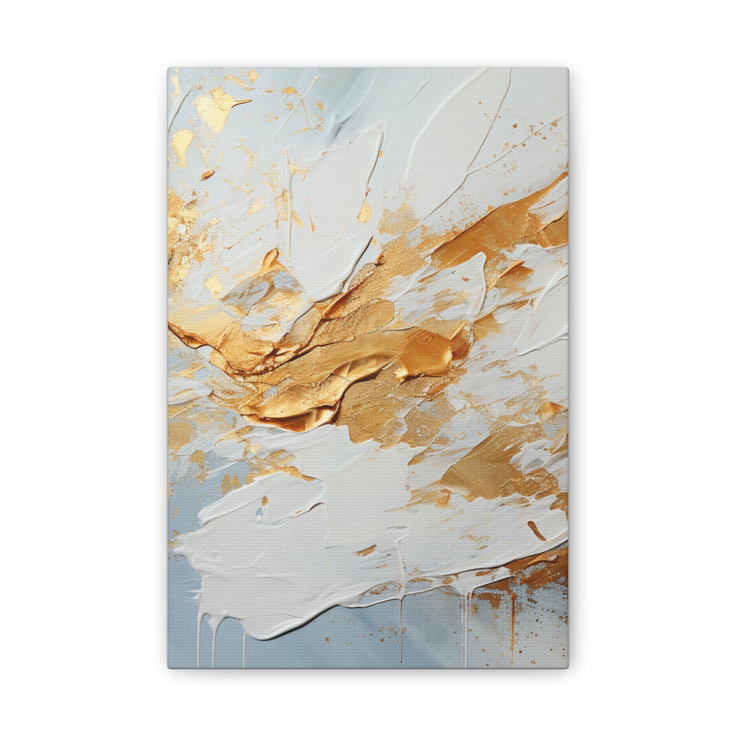 Acrylic Abstract Canvas Print - Richly Textured Artistry