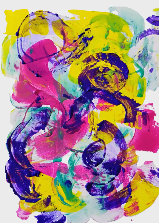 Color Cohesion: Unlocking Harmony with Abstract Art