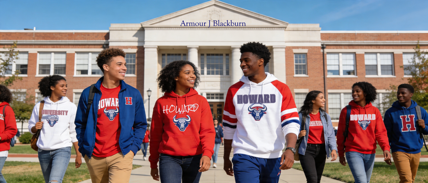 Howard University Bison collection apparel and accessories