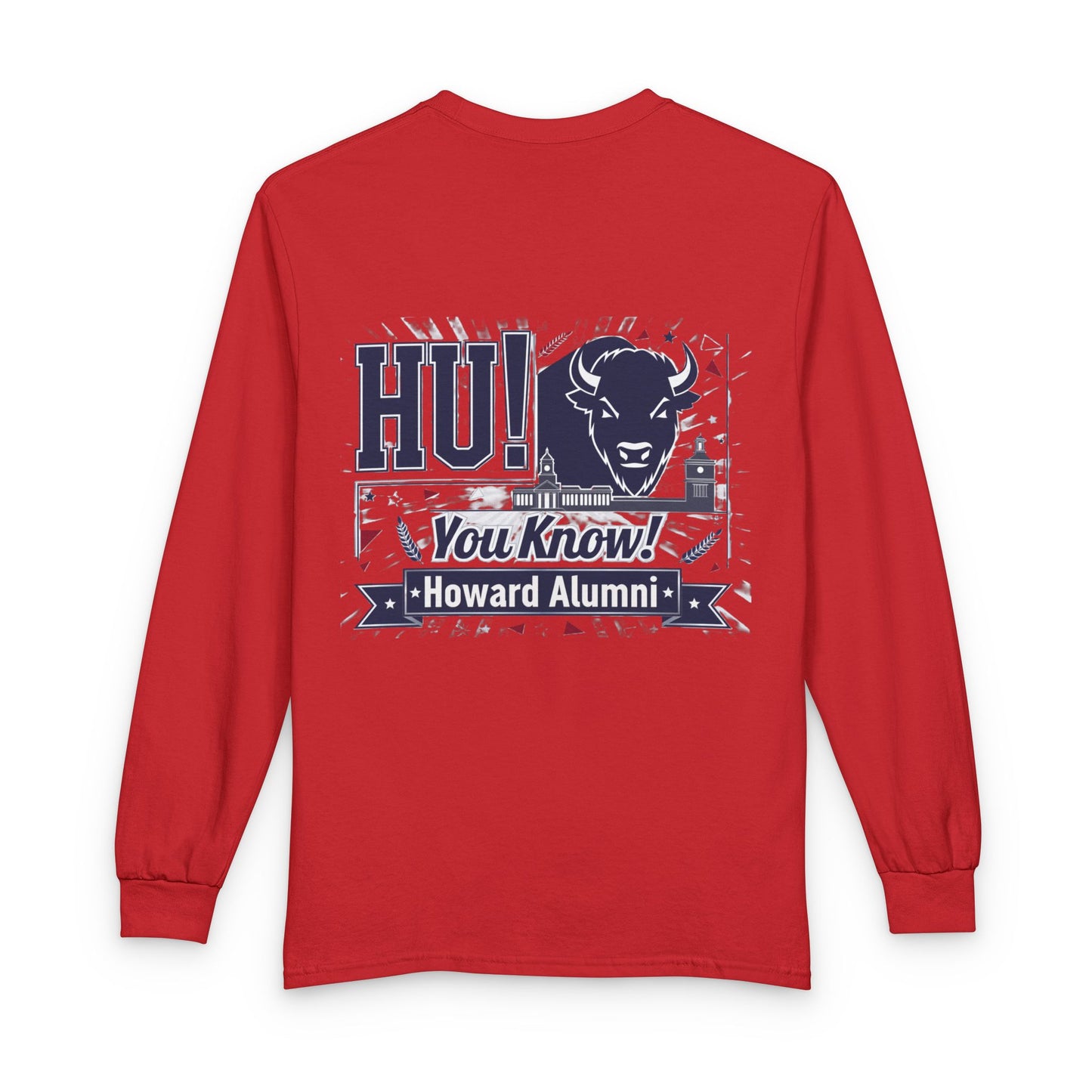 Howard University Heritage Reserve/Unisex Long Sleeve T-Shirt 6