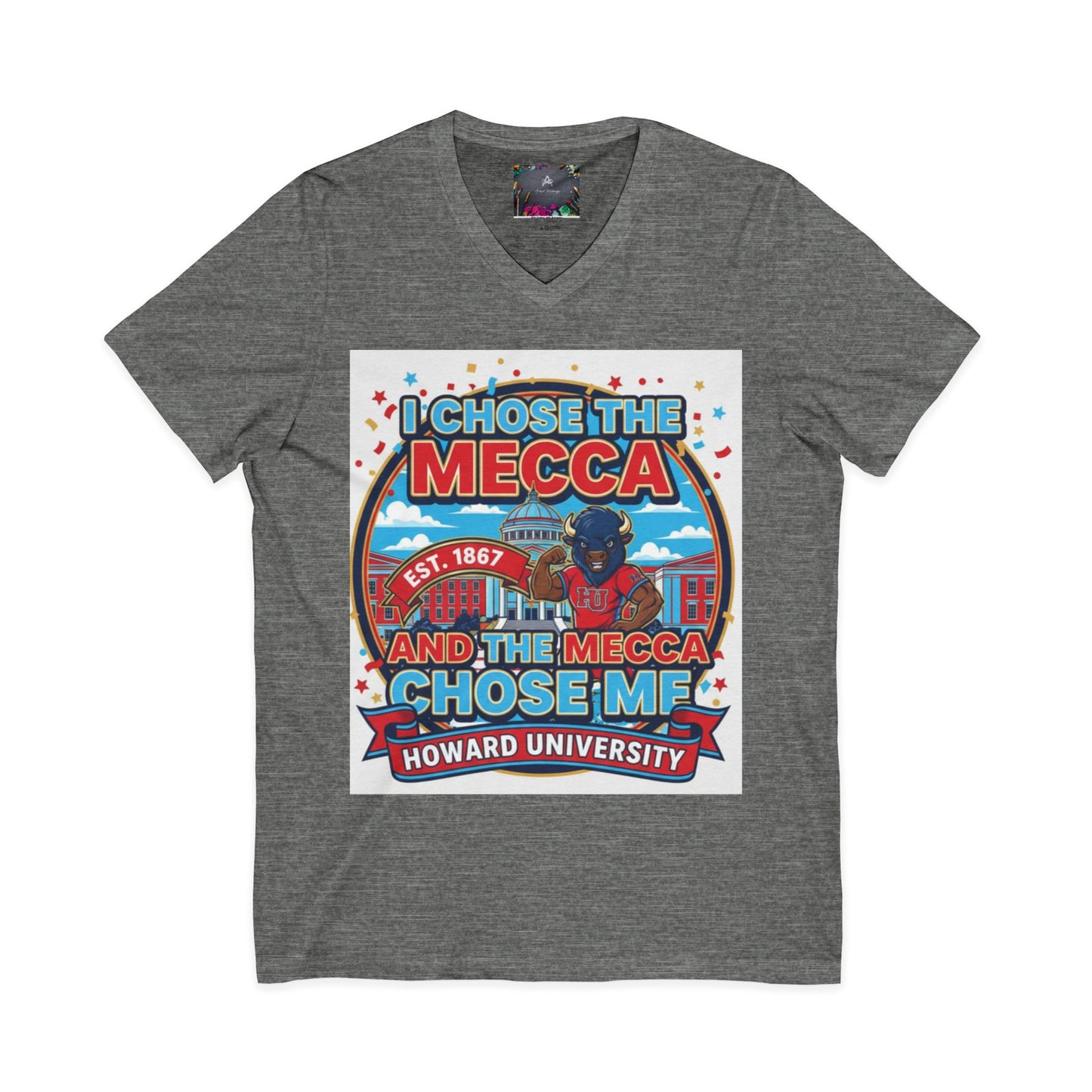 I Chose the Mecca and the Mecca Chose Me Unisex T-Shirt/A bold Howard-inspired statement tee for those who proudly embrace the Mecca.