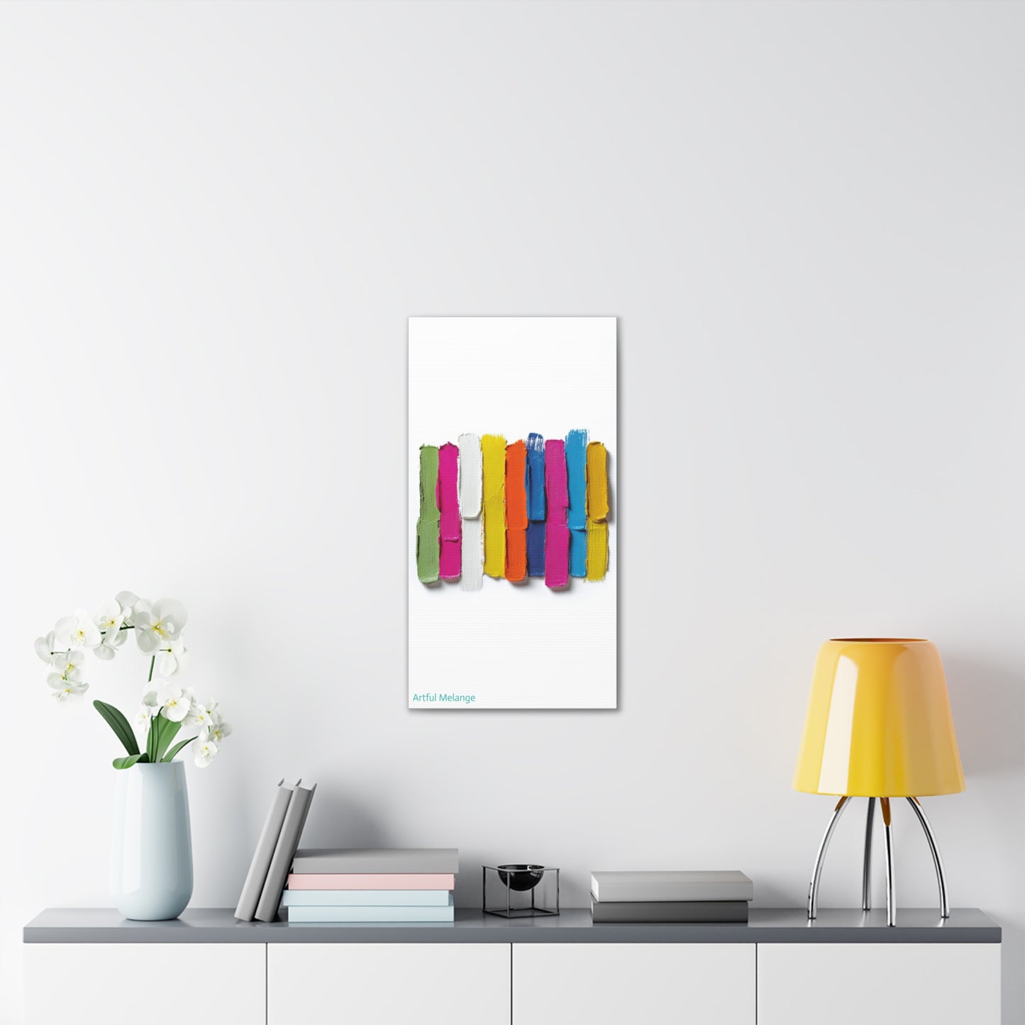 Acrylic Abstract Canvas Print - Richly Textured Artistry