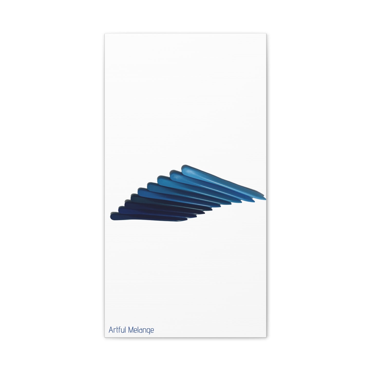 Spectrum Stacks: A Colorful Daydream in Posters and Canvas Prints/Vote Blue wave