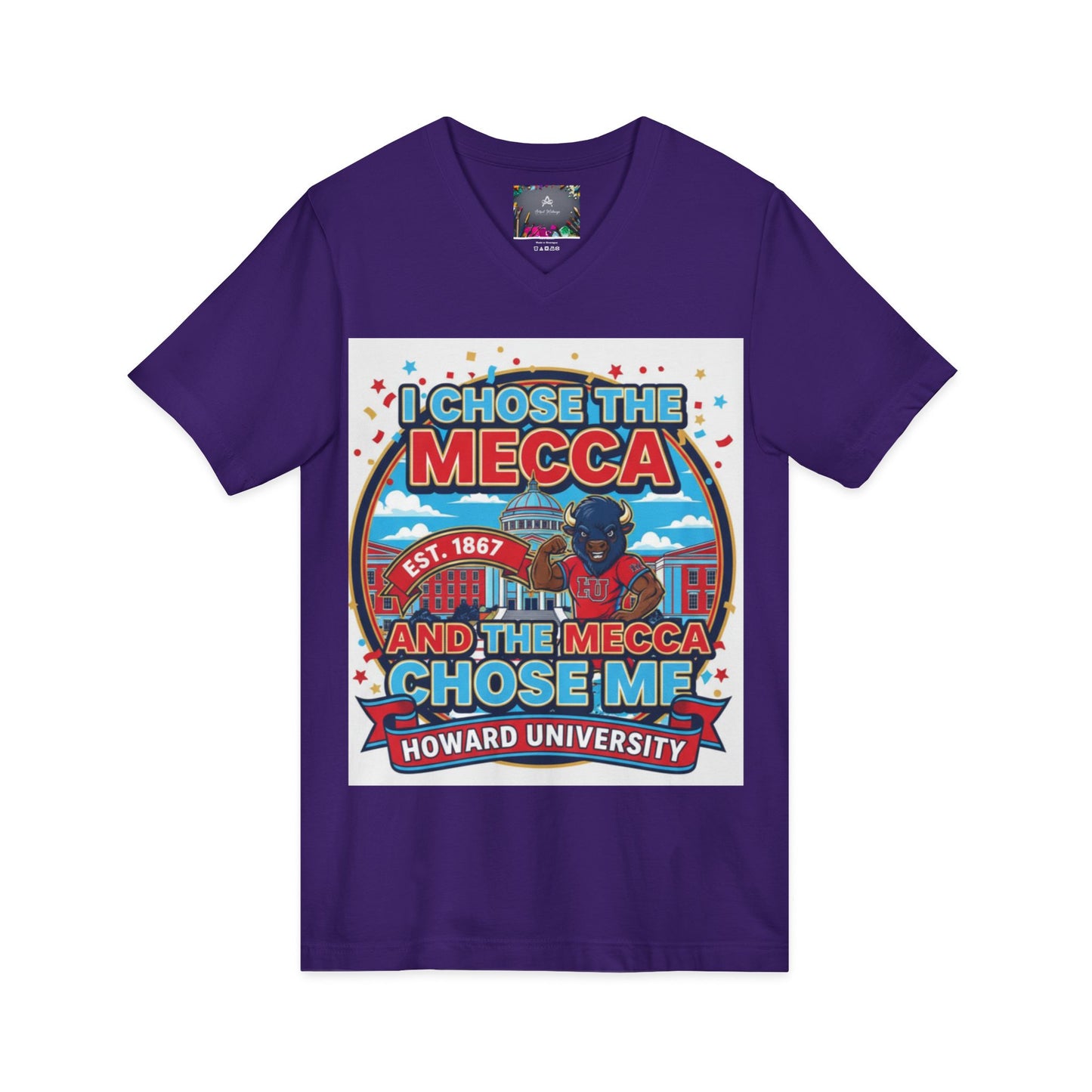 I Chose the Mecca and the Mecca Chose Me Unisex T-Shirt/A bold Howard-inspired statement tee for those who proudly embrace the Mecca.