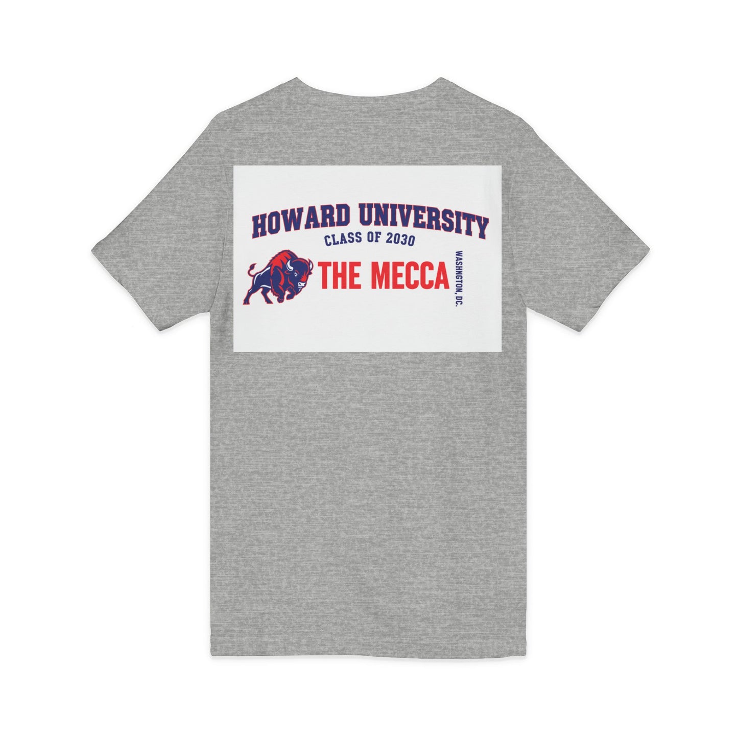 Howard University Class of 2030 Unisex V-Neck T-Shirt | The Mecca Incoming Class Tee
