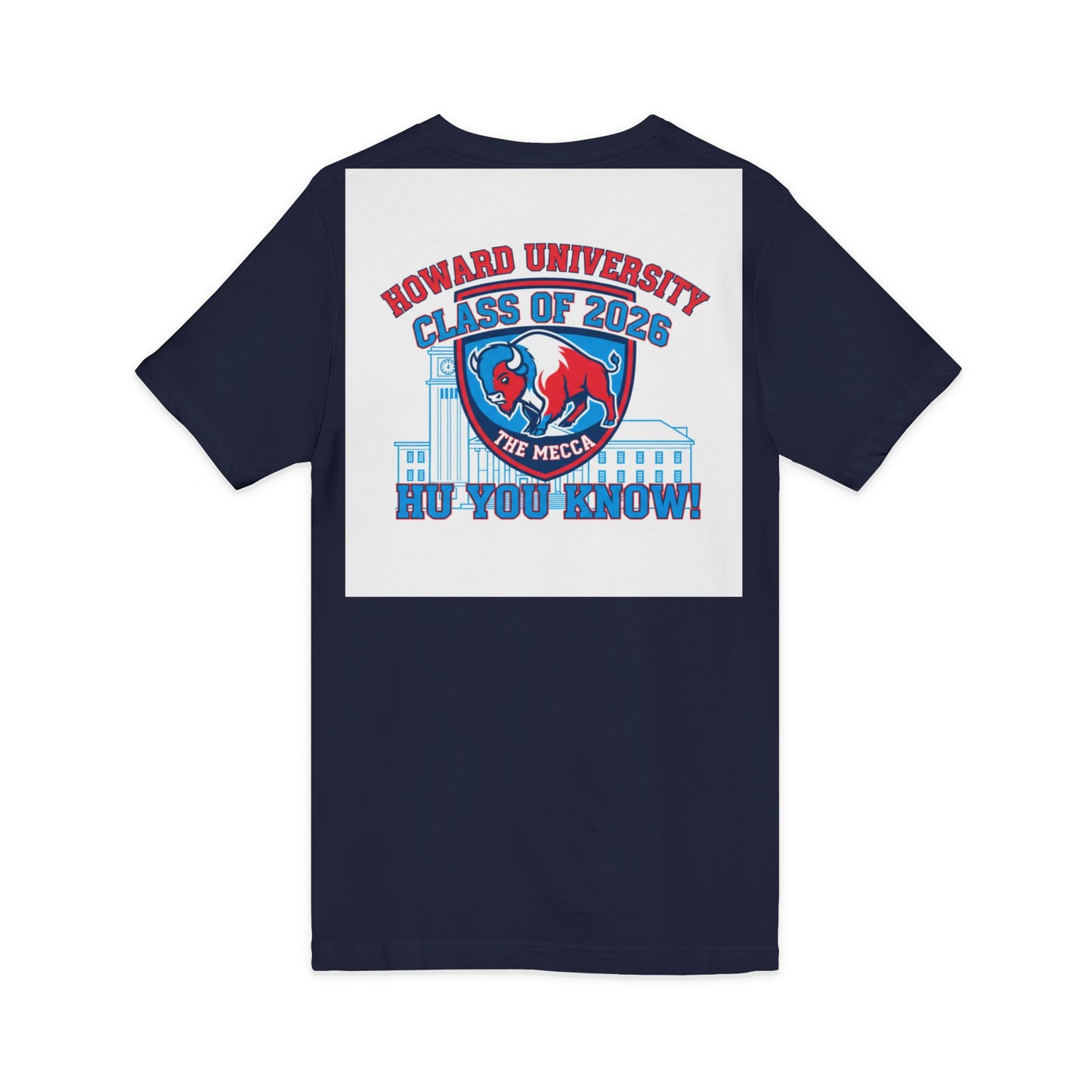 Howard University Class of 2026 Unisex V-Neck T-Shirt | The Mecca Incoming Class Tee