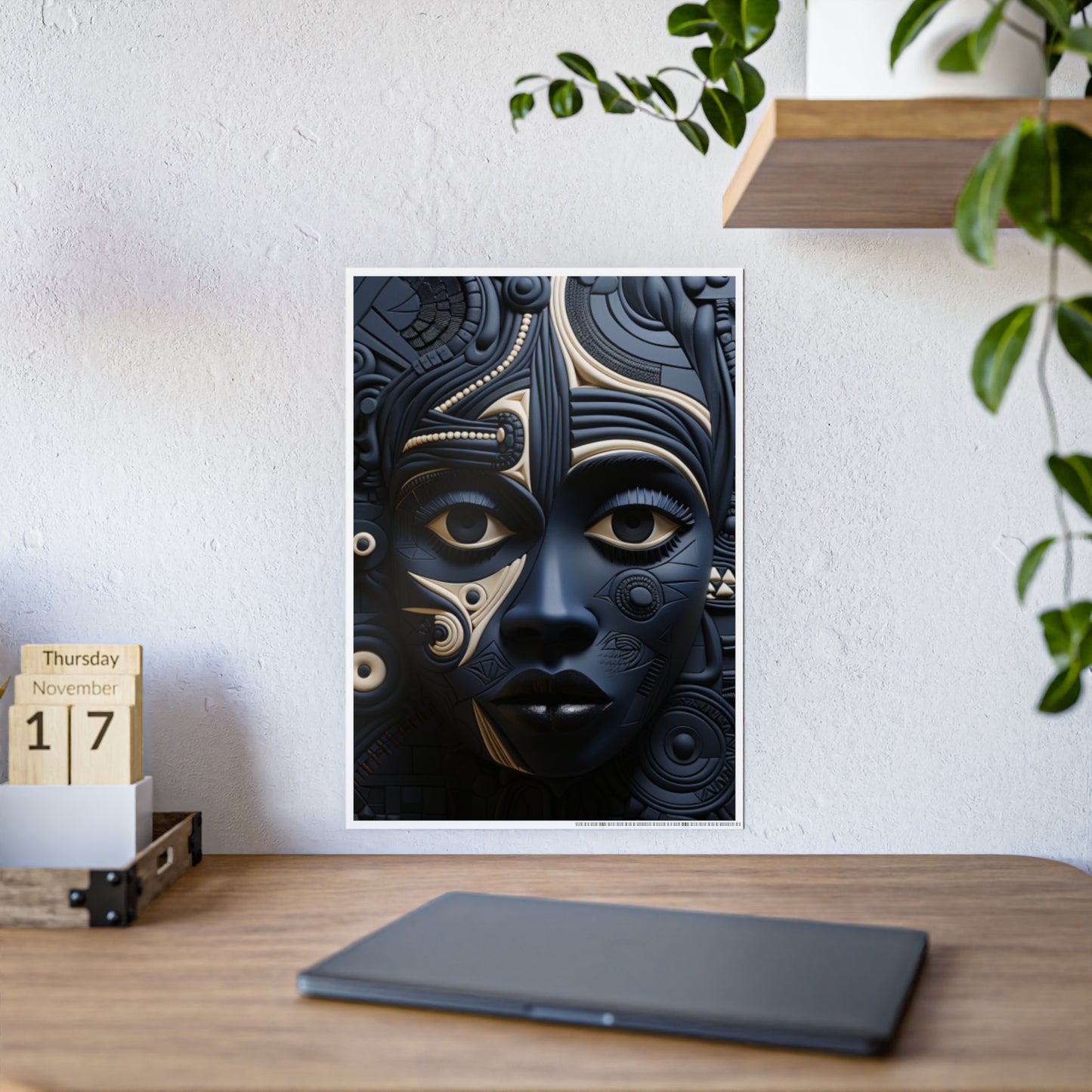 AfroElegance: Empowering Melanated Women Poster 1