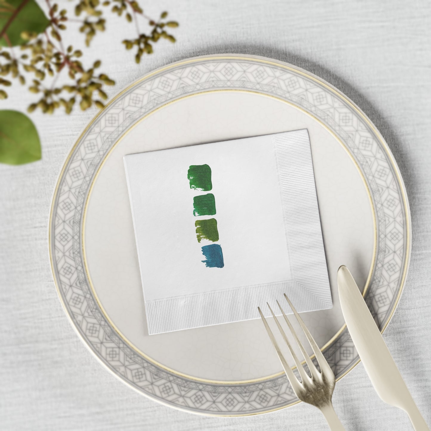 ChromaBlend™ Artistry Abstract Art Napkins”