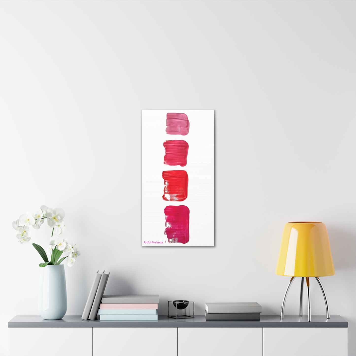 Acrylic Abstract Canvas Print - Richly Textured Artistry