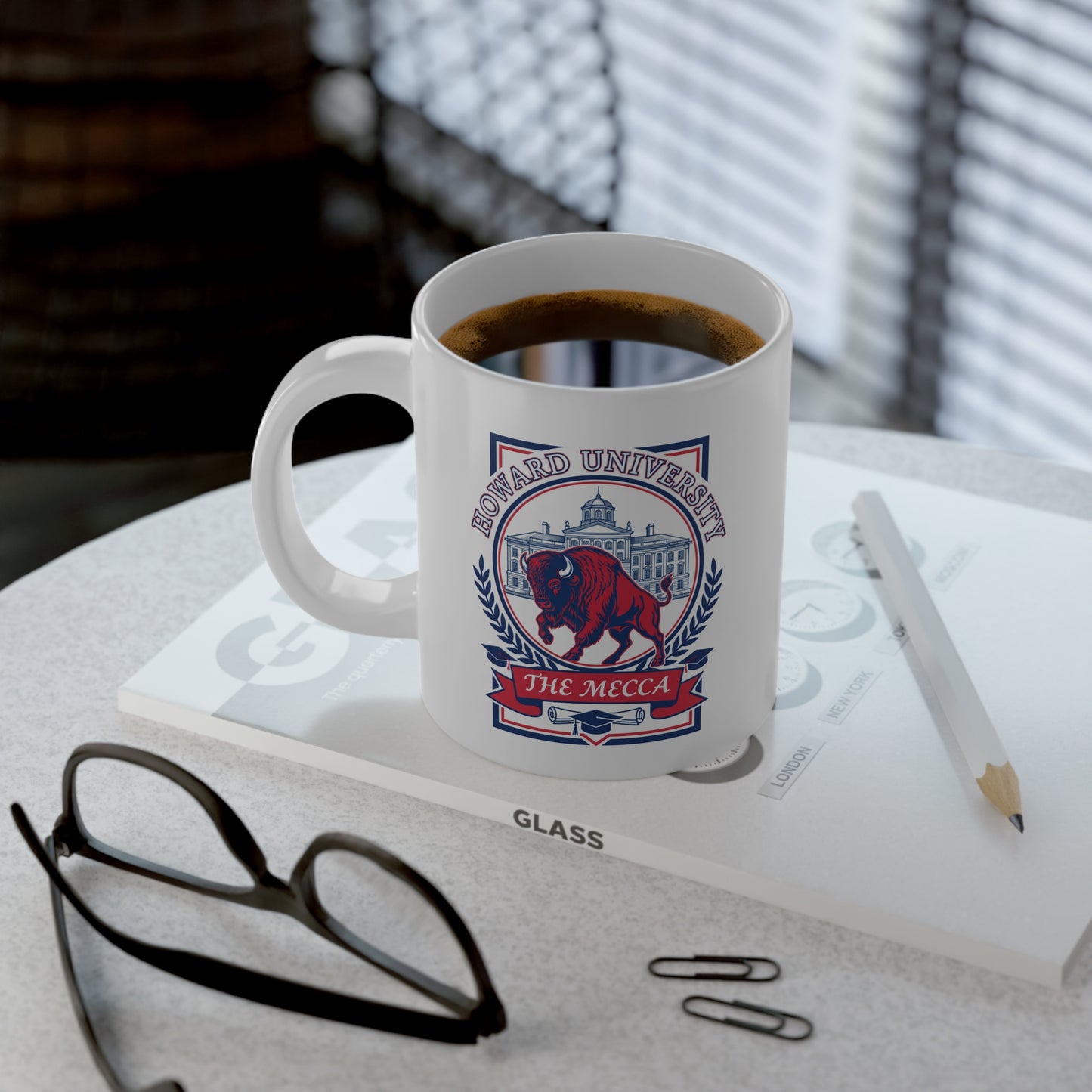 Howard Bison Heritage Mug – The Mecca Jumbo Mug 2, 20oz