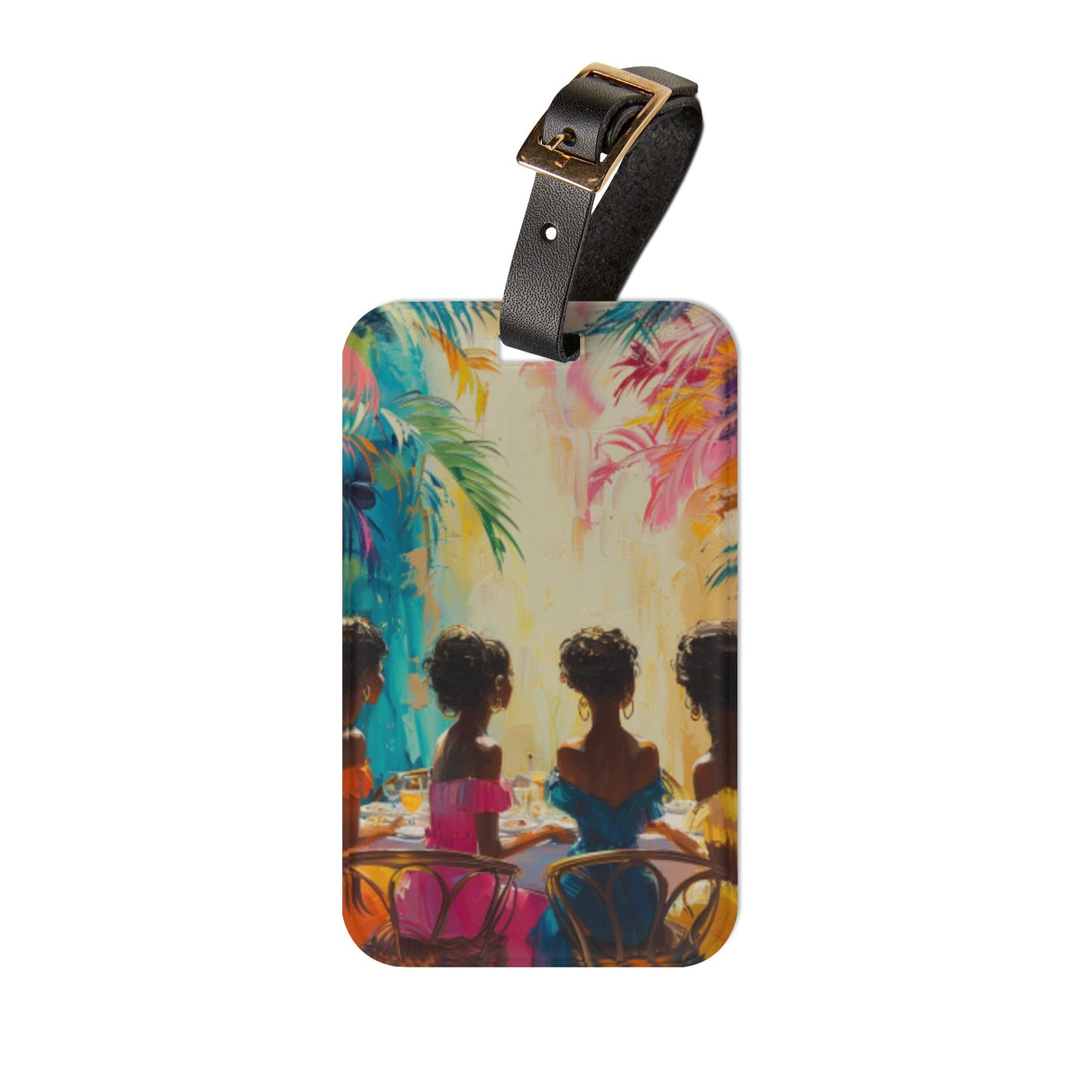 Art Voyage Sisters That Travel Luggage Tag Collection