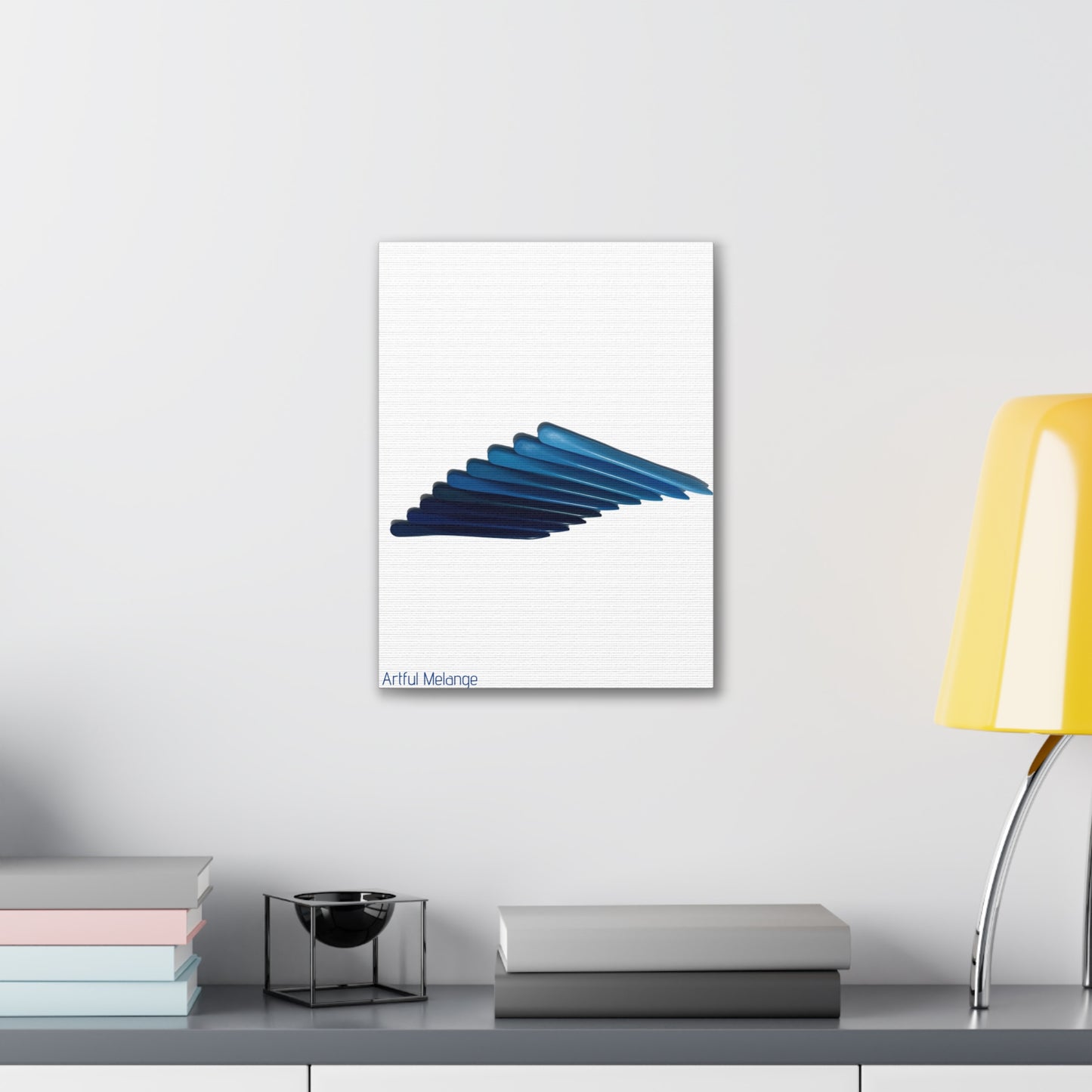 Spectrum Stacks: A Colorful Daydream in Posters and Canvas Prints/Vote Blue wave
