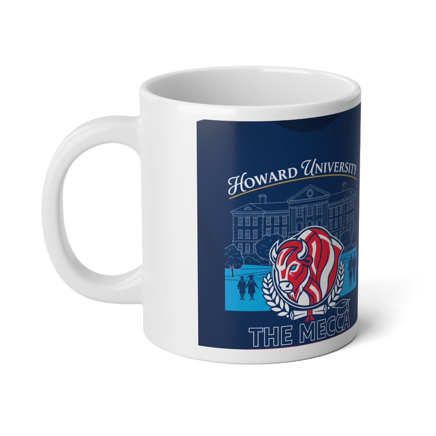 Howard Bison Heritage Mug – The Mecca Jumbo Mug 11, 20oz