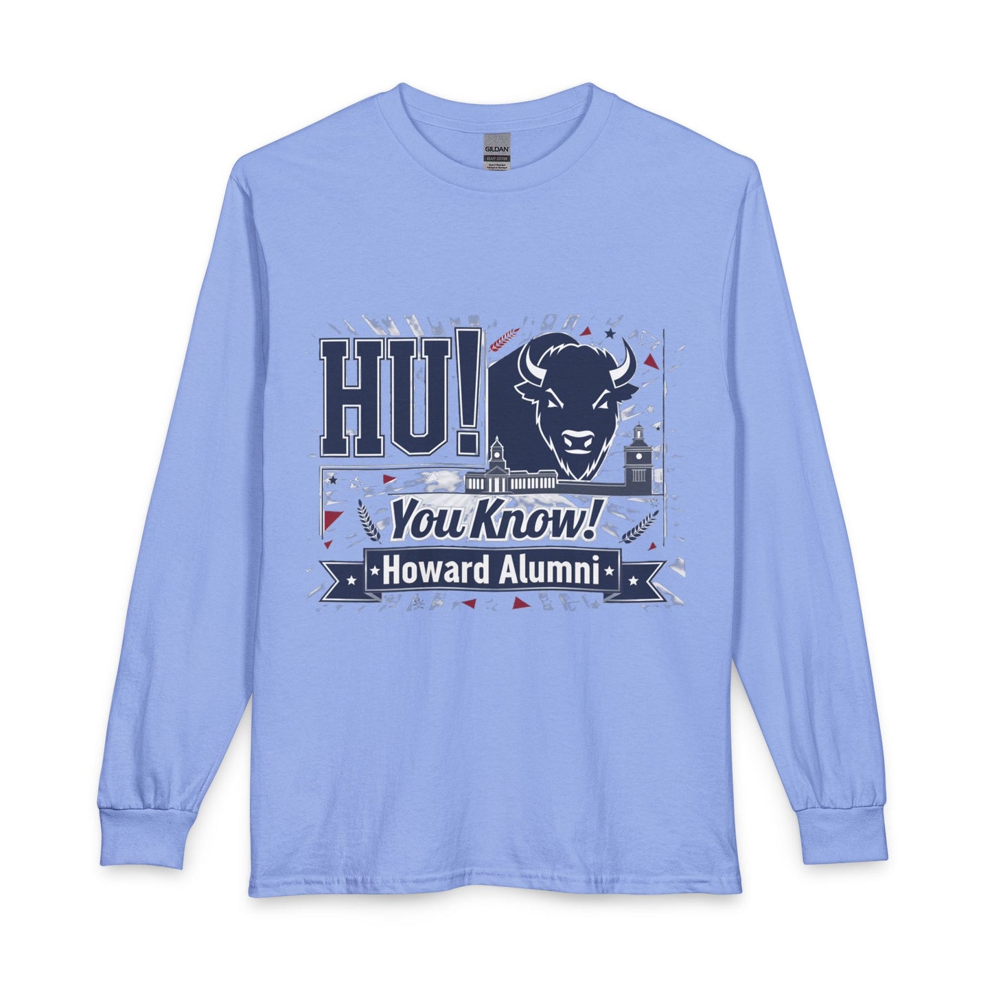 Howard University Heritage Reserve/Unisex Long Sleeve T-Shirt 6