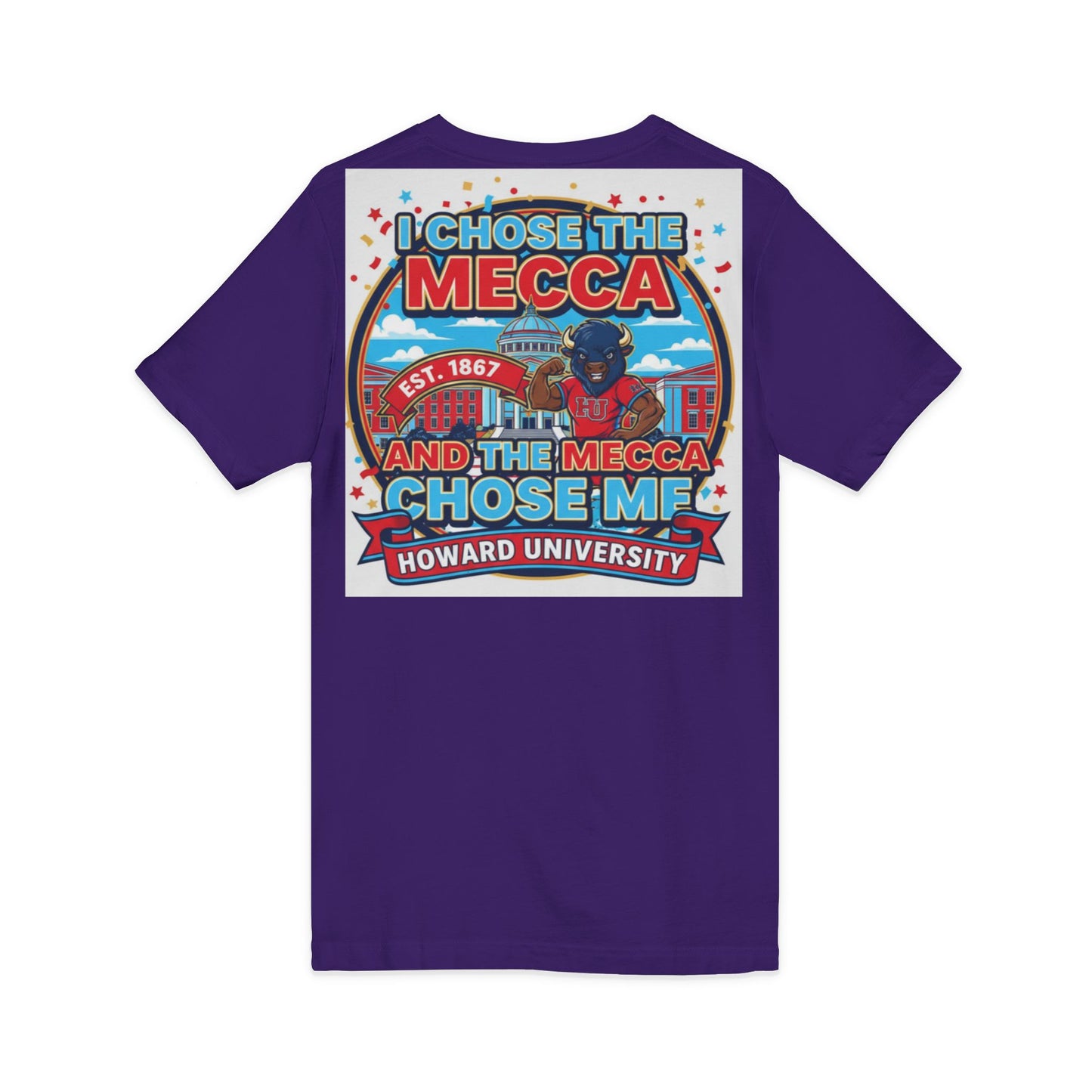 I Chose the Mecca and the Mecca Chose Me Unisex T-Shirt/A bold Howard-inspired statement tee for those who proudly embrace the Mecca.
