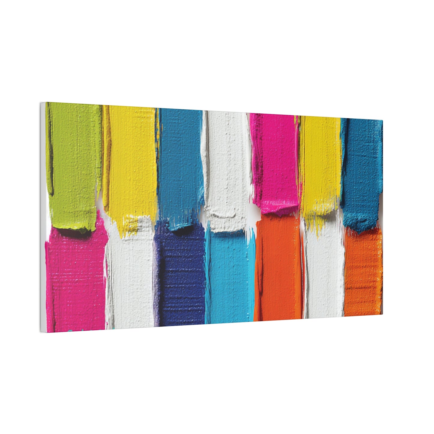 Acrylic Abstract Canvas Print - Richly Textured Artistry