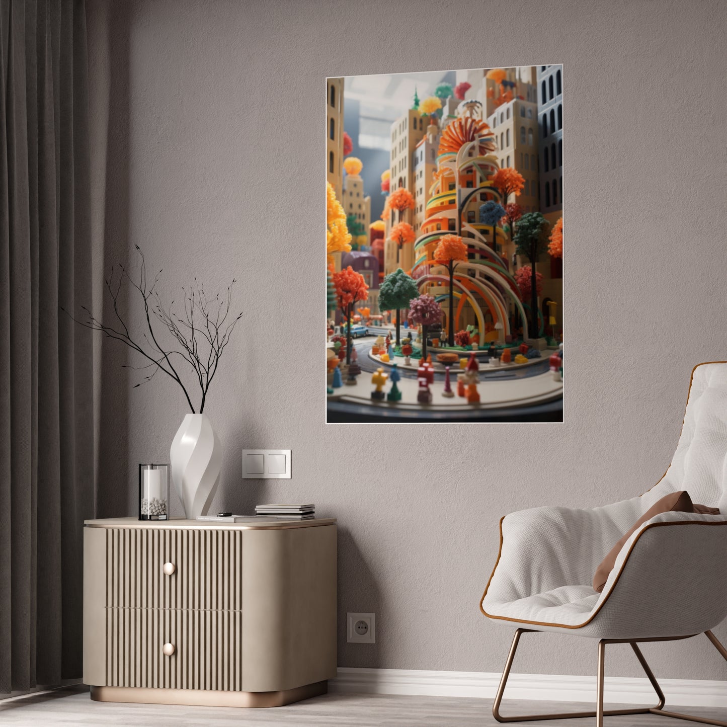 Whimsy Wonder World Children's Poster Art
