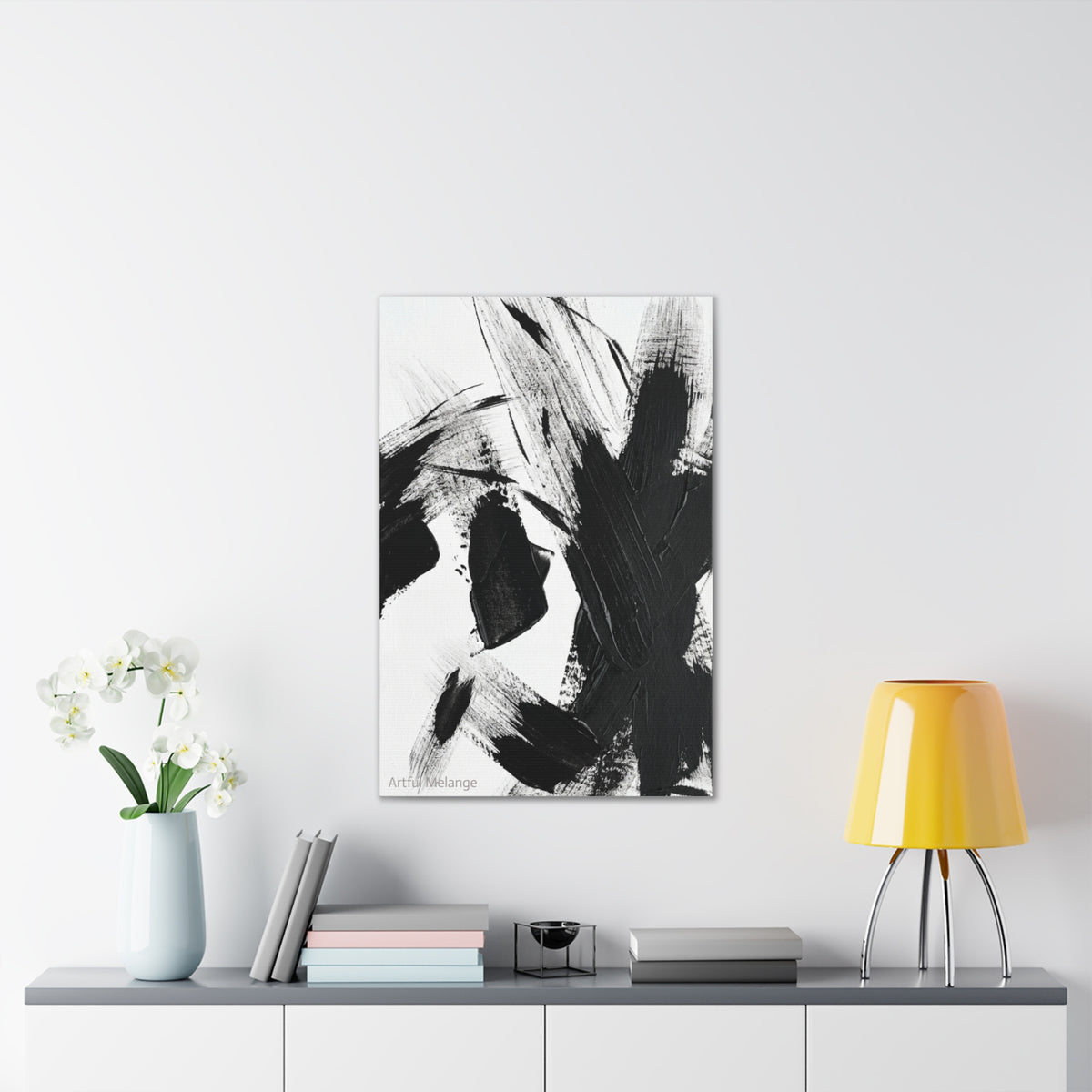 Acrylic Abstract Canvas Print - Richly Textured Artistry