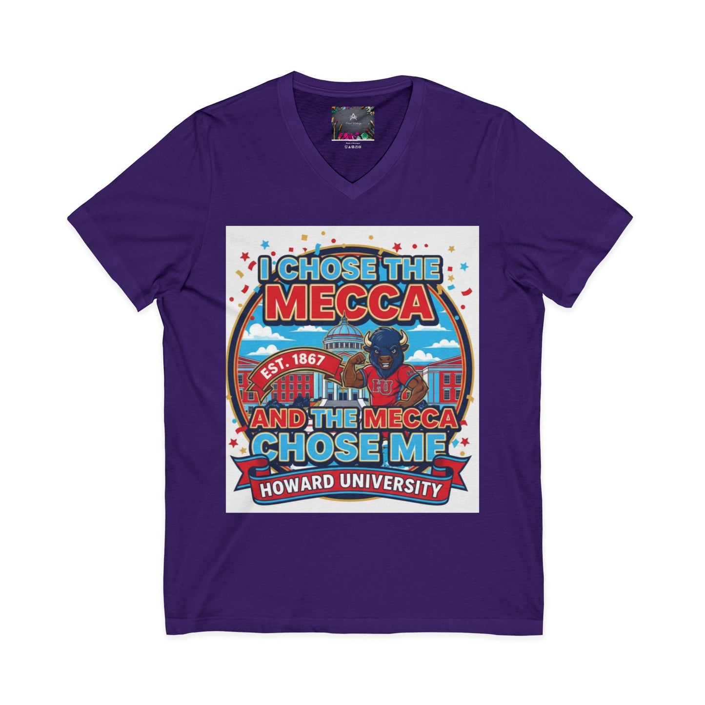 I Chose the Mecca and the Mecca Chose Me Unisex T-Shirt/A bold Howard-inspired statement tee for those who proudly embrace the Mecca.