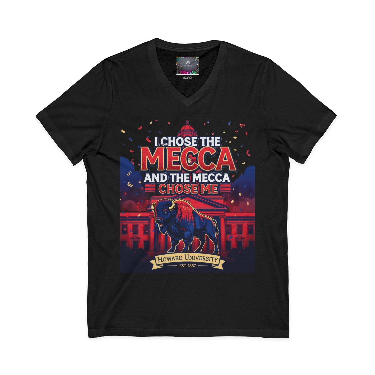 I Chose the Mecca and the Mecca Chose Me Unisex T-Shirt 5/A bold Howard-inspired statement tee for those who proudly embrace the Mecca.