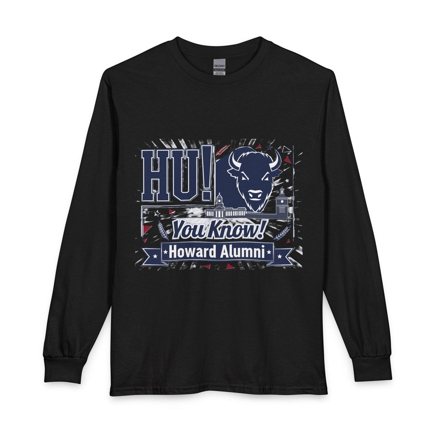 Howard University Heritage Reserve/Unisex Long Sleeve T-Shirt 6