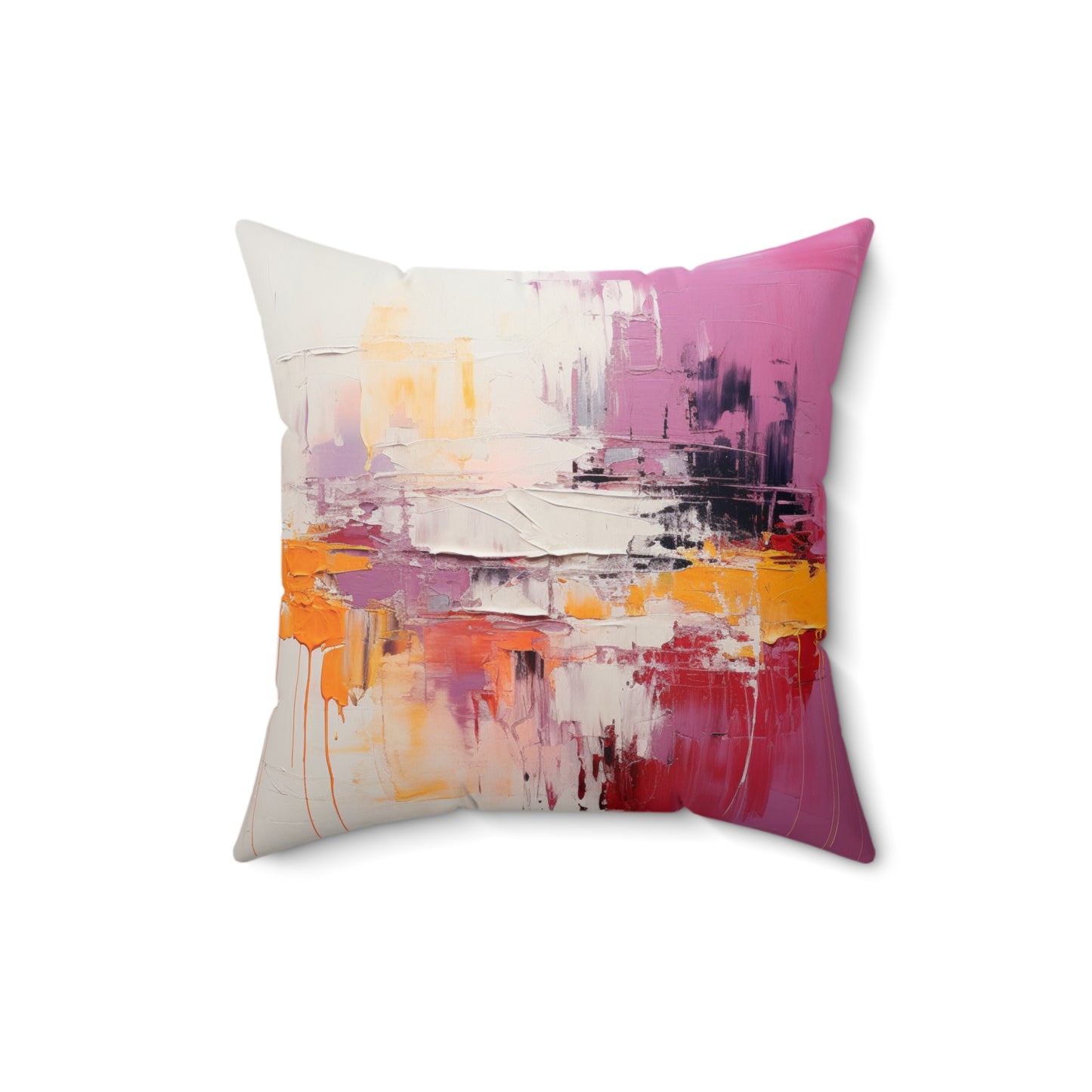 Artistic Abstractions: Abstract Acrylic Art Pillows Collection