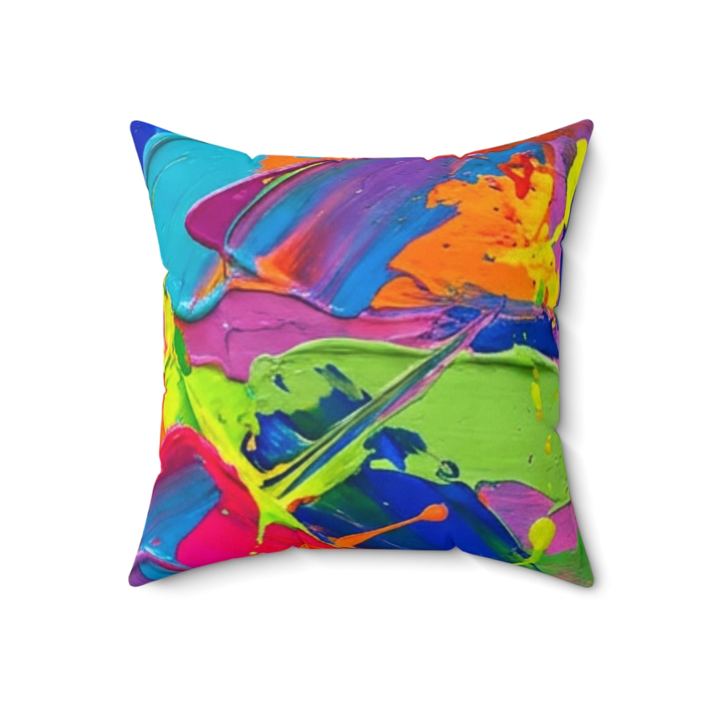 Artistic Abstractions: Abstract Acrylic Art Pillows Collection