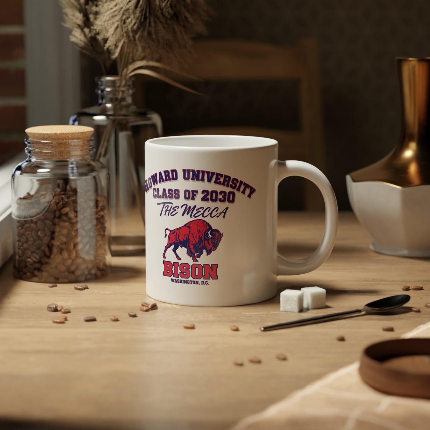 Howard University Class of 2030 Mug 2 – Welcome the Legacy,Celebrate the Future,Jumbo Mug, 20oz