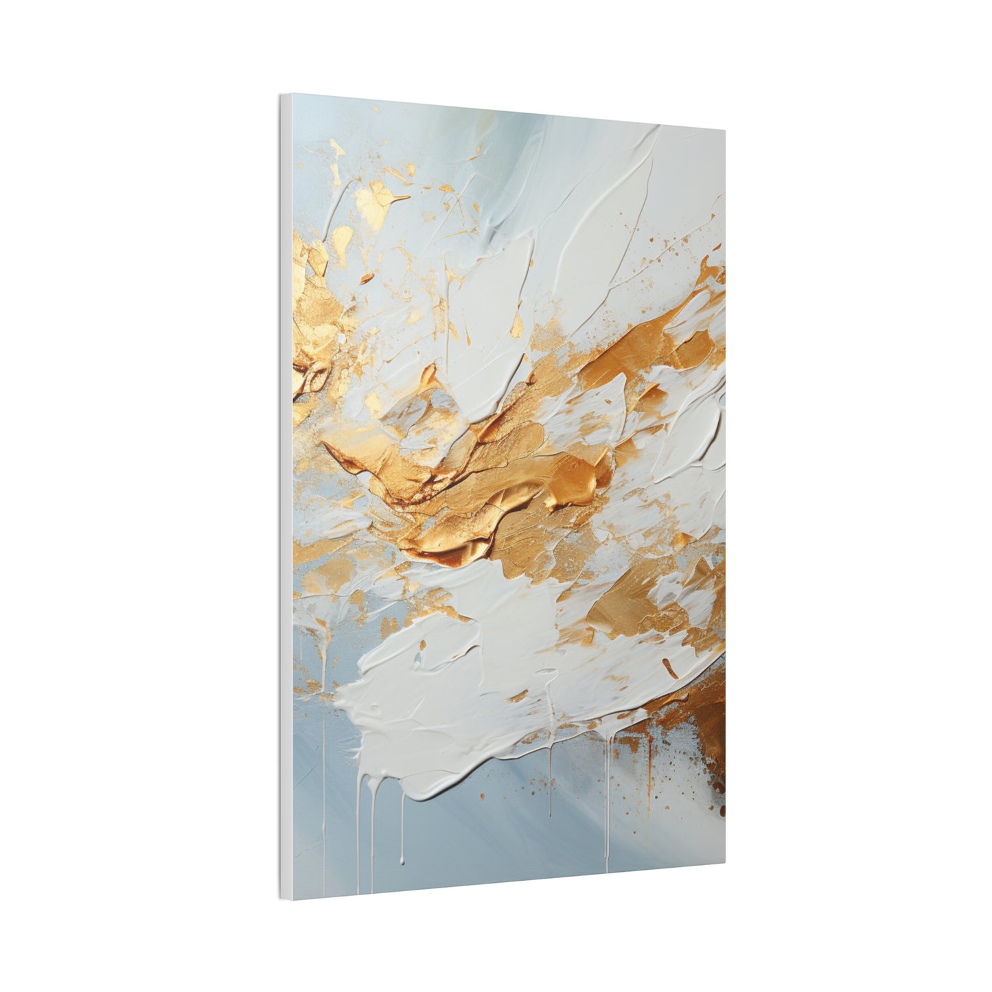 Acrylic Abstract Canvas Print - Richly Textured Artistry