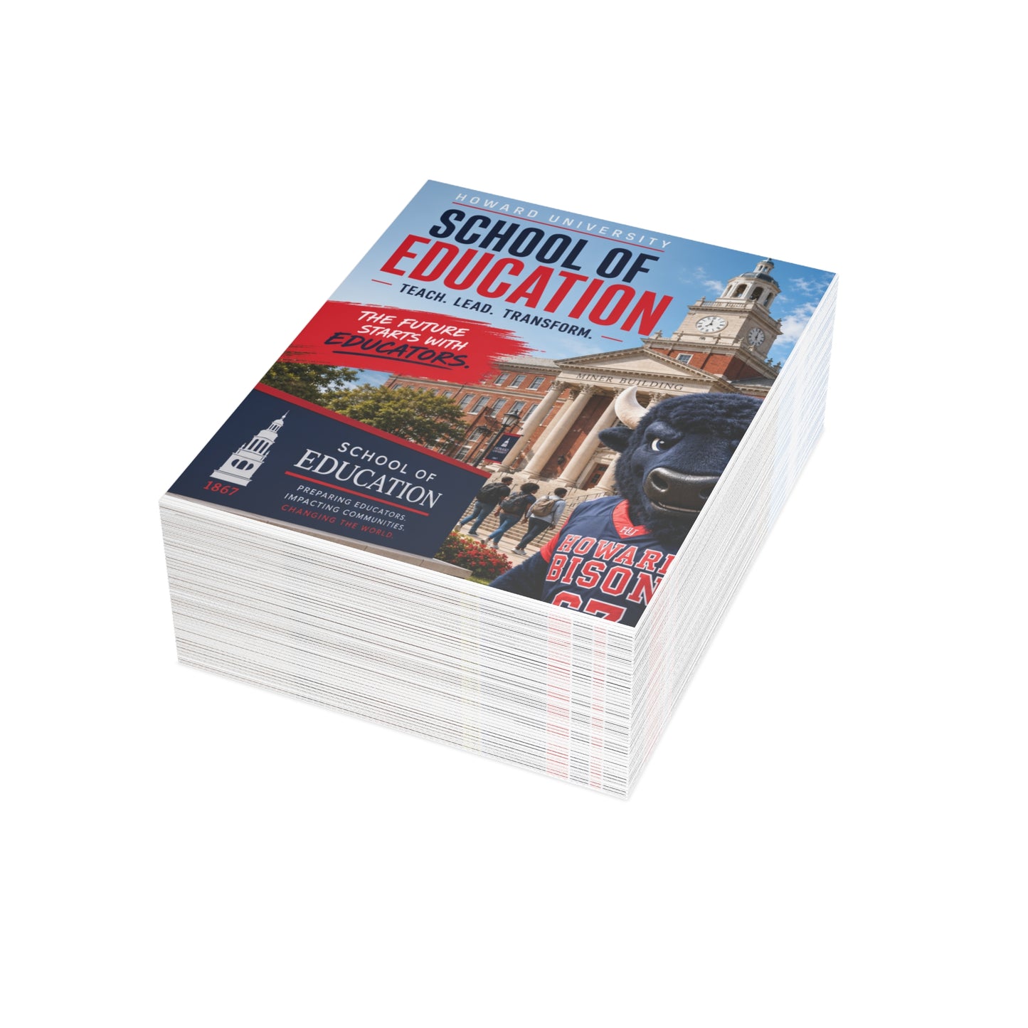 Howard University School of Education Postcard Set 1 (envelopes included)