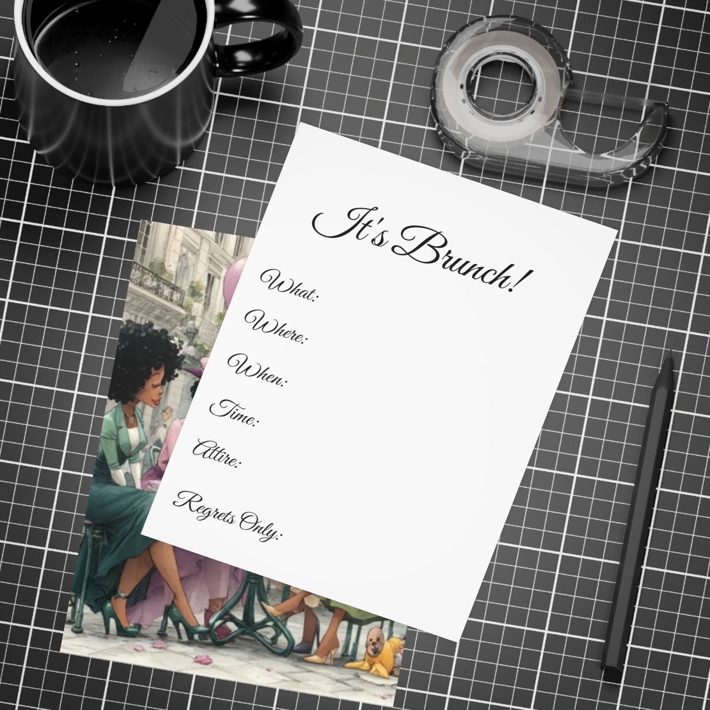 Brunch and Bliss- Brunch Invitation Bundles (envelopes included)