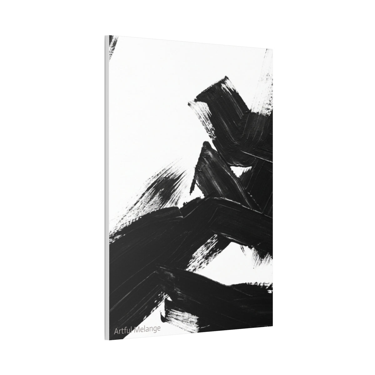 Acrylic Abstract Canvas Print - Richly Textured Artistry
