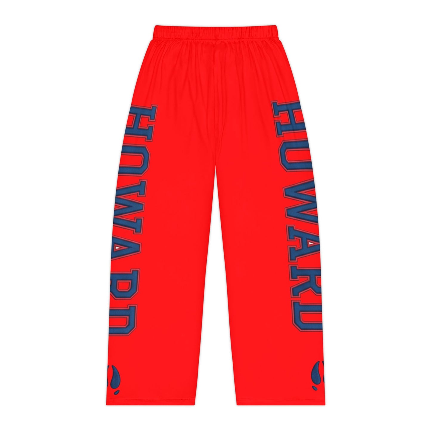 Howard-Inspired Women’s Pajama Pants | HBCU Lounge Bottoms/ Bright Red