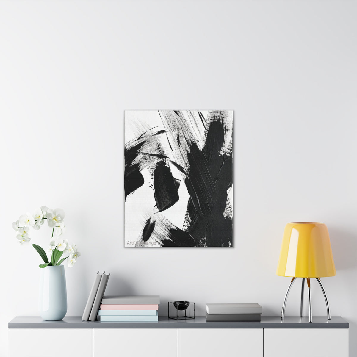 Acrylic Abstract Canvas Print - Richly Textured Artistry
