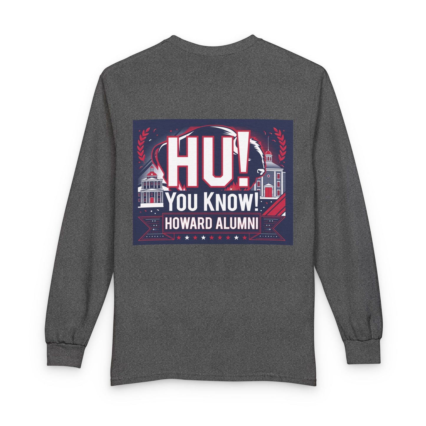 Howard University Heritage Reserve/Unisex Long Sleeve T-Shirt 3