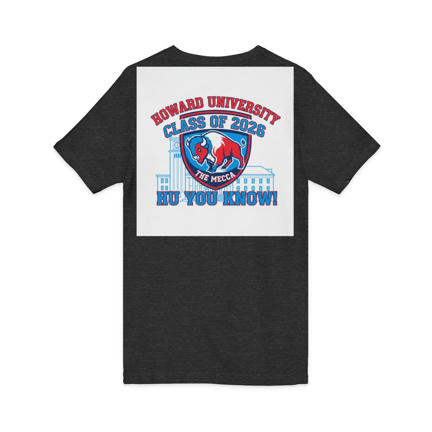 Howard University Class of 2026 Unisex V-Neck T-Shirt | The Mecca Incoming Class Tee