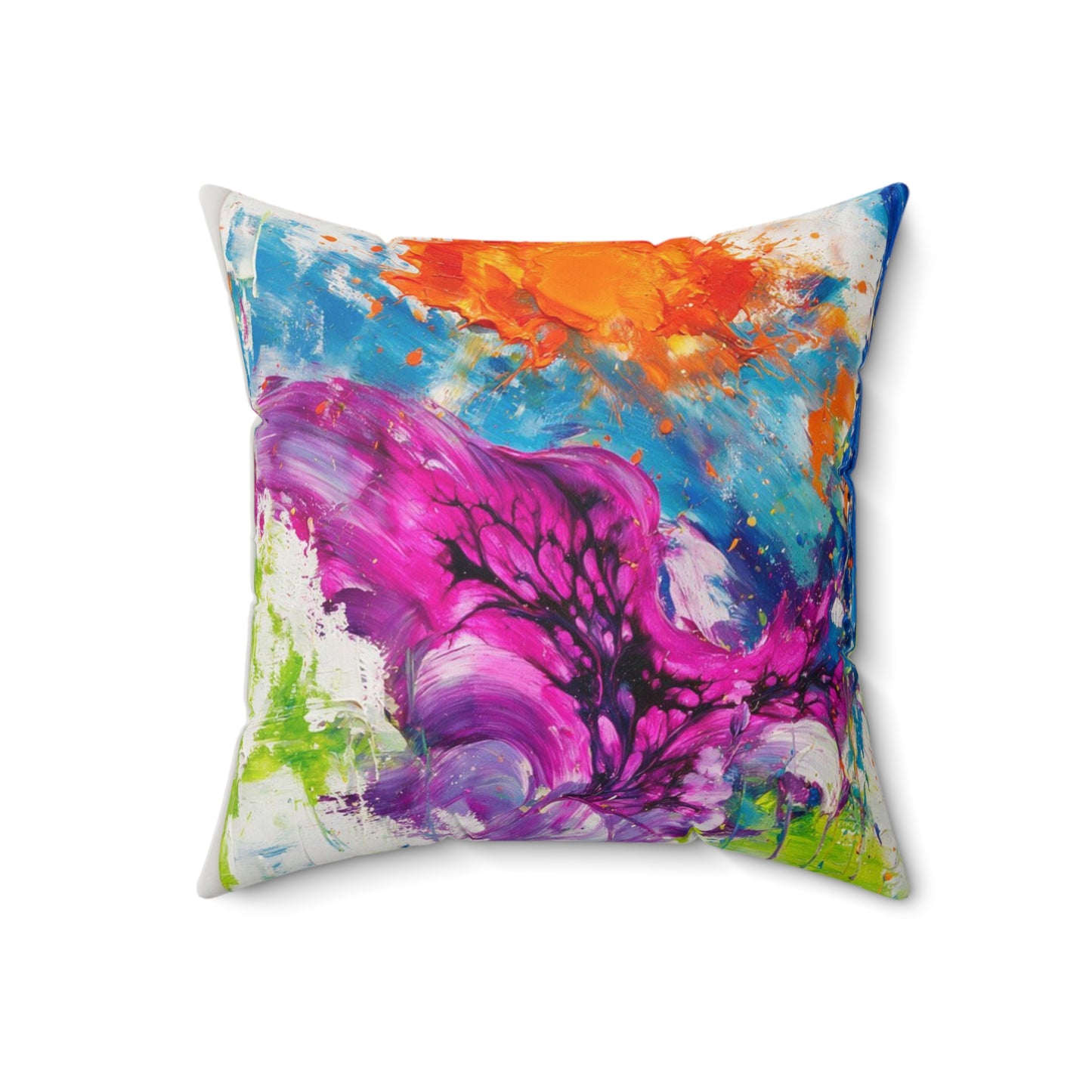 Artistic Abstractions: Abstract Acrylic Art Pillows Collection