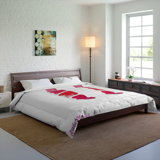 Dreamscape Delight Abstract Art Comforter 34