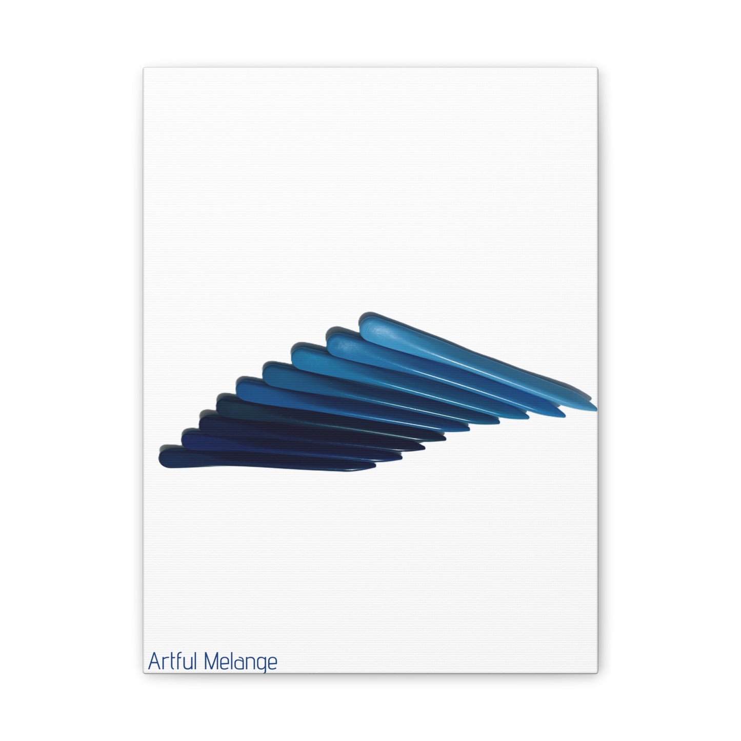 Spectrum Stacks: A Colorful Daydream in Posters and Canvas Prints/Vote Blue wave