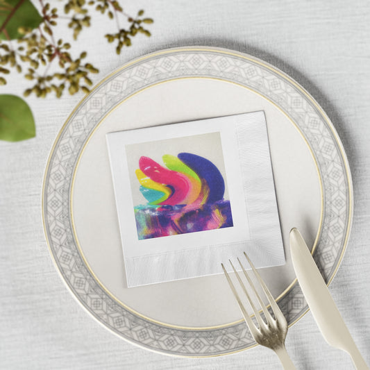 ChromaBlend™ Artistry Abstract Art Napkins”